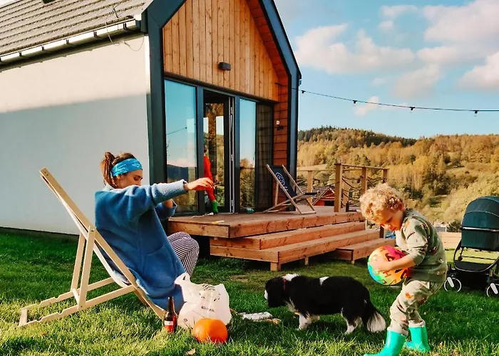 Feriehus Sarnia Laka 1 Z Prywatnym Jacuzzi Stronie Śląskie